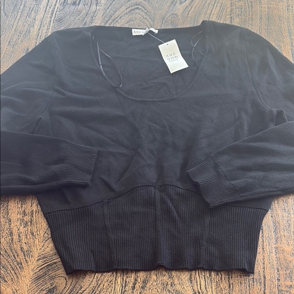 And Now This Sweaters - And Now This Black sweater